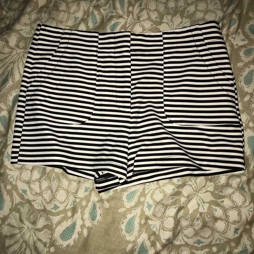 High waisted shorts